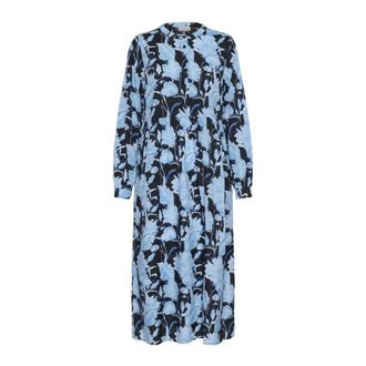 Kaffe Shirt Dress - Dames - Shirt Kleedjes - Veelkleurig - XS - Kleedjes