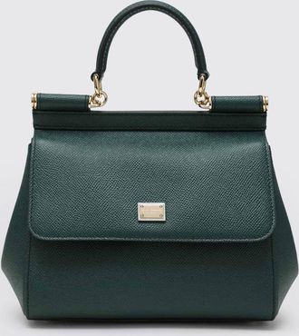 Dolce & Gabbana Borsa a mano Sicily media in pelle di vitello Dauphine Dolce & Gabbana