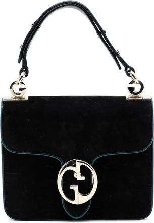 Gucci 2016-2025 Nubuck 1973 Flap handbag - Nero