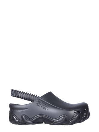 GCDS Baseboard Sandals - Black