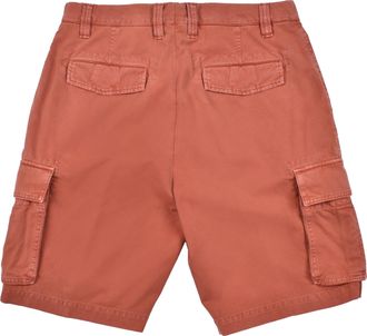 Brunello Cucinelli Cotton Cargo Cargo Shorts - Orange