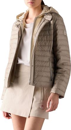 Moose Knuckles Cloud Walker 800 Fill Power Down Jacket in Alabaster - 1705 at Nordstrom, Size X-Small