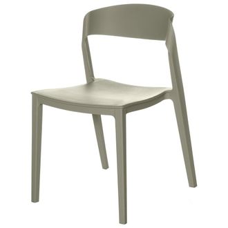 Koketto Home Silla apilable de polipropileno color menta