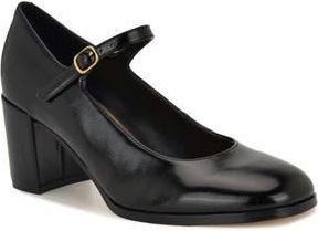 Nine West Mary Jane Pump in Black Patent at Nordstrom Rack, Size 8