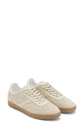 Mango Mixed Media Sneaker in Sand at Nordstrom, Size 7.5Us