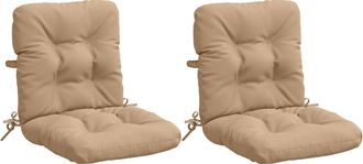 vidaXL Cojines Para Sillas De Respaldo Alto En 2 Piezas Vianen 2 Pcs Vidaxl