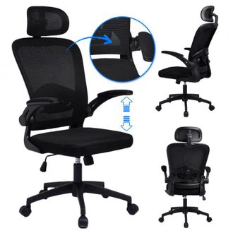 OEM Silla De Oficina Giratoria mistral Black, Silla De Escritorio De Micromalla Ko28cz