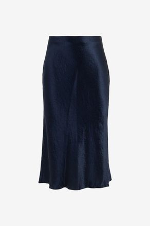 Vince Midirock aus Satin in Crinkle-Optik