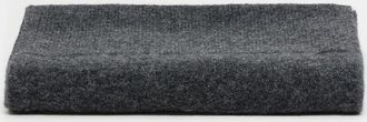 Closed Womens Alpaca Wool Blend Scarf In Dark Grey Melange