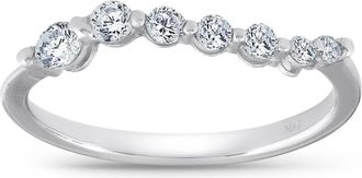 Pompeii3 1/2ct Diamond Journey Ring 14K White Gold