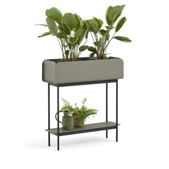 La Redoute Interieurs Hoge plantenbak in staal, Fleury