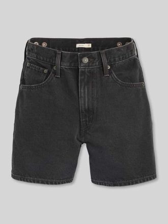 Levi's Regular Fit Jeansshorts aus reiner Baumwolle in Black, Gr&ouml;&szlig;e 24
