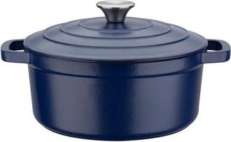 GSW Gsw - Blue Magic - Olla - &Oslash; 20 Cm - Hierro Fundido De Acero - Azul - Todos Los Fuegos, Incluida Inducci&oacute;n
