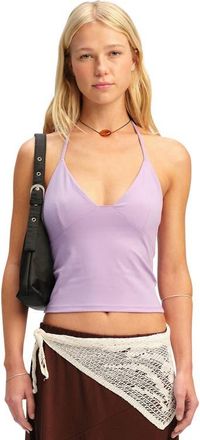 Cotton On Womens Hold Me Halter in Violet Crush at Nordstrom, Size Xx-Small