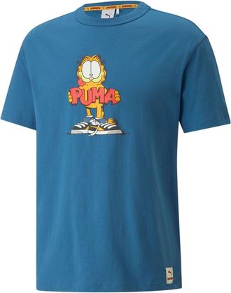 Puma x Garfield Graphic T-Shirt Vallarta Blue 534433-48