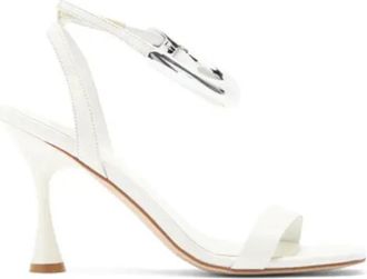 Jeffrey Campbell Sandalen - Dames - Sandalen met hakken - Wit - 40 EU - Schoenen