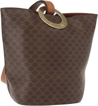 Celine Pre-owned Bucket Bags, female, Brown, Size: ONE SIZE Pre-owned Plastic Bucket Bag