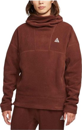 Nike x ACG fleece hooded jacket Brown DQ5780-217