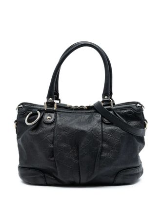 Gucci 2016-2025 Guccissima Sukey satchel - Nero