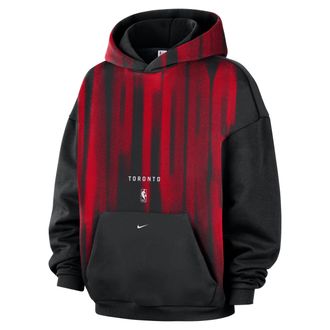 Nike Toronto Raptors Nike Mens Standard Issue Fleece Basketball Hoodie in Black | IQ3033-010