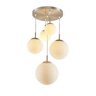 Lindby L&aacute;mpara Colgante heleska En Gris De Metal - Lindby