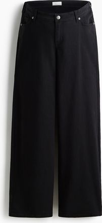H&M MAMA Before & After Weite Jeans - Schwarz