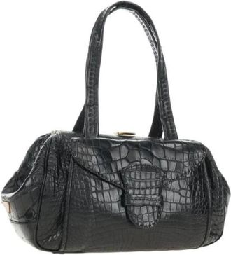 Prada Pre-owned Vintage Hand Bag - unisex - Prada Vintage - Vintage Shoulder Bags - Black - ONE SIZE - Pre-owned