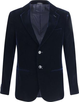 Giorgio Armani Icon George velvet Mens Jacket