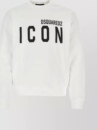 Dsquared2 cotton regular-fit logo-print sweatshirt
