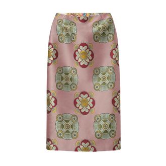 La DoubleJ Rokken, Dames, Roze, L, Polyester, Pencil Skirt