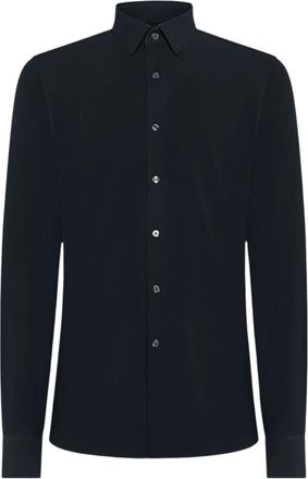 Roberto Ricci Design Square Shirt - Heren - Casual Overhemden - Blauw - M - Overhemden