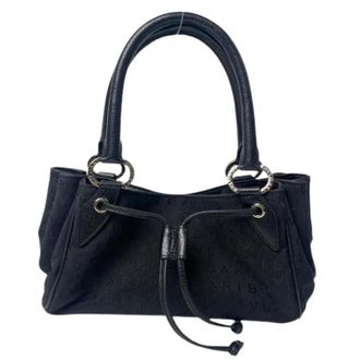 Bulgari Pre-owned Handbags, female, Black, Size: ONE SIZE Pre-owned Vintage Handbag
