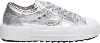 Philippe Model Paris Haute Sneakers - Dames - Sneakers - Grijs - 39 EU - Leer - Schoenen