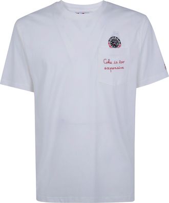 MC2 Saint Barth T-Shirt With Embroidered Pocket Connor