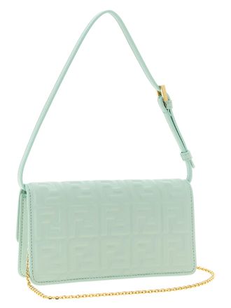 Fendi Baguette Shoulder Bag - Green