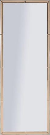 Mauro Ferretti Espejo De Pared Berlino Rosa Cm 55x2x150 (medida Del Espejo Cm 49x143,5)