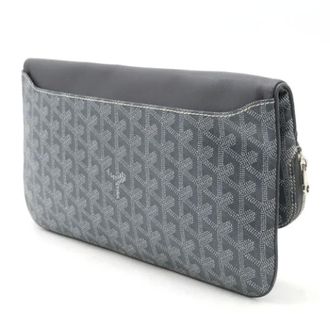 Goyard Pre-owned Clutches, female, Gray, Size: ONE SIZE Pre-owned Vintage Clutch