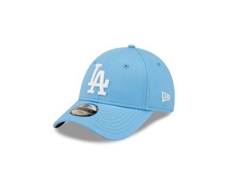 New Era Cap Fankappe Basecap Los Angeles Dodgers Modell 9Forty Strapback f&uuml;r Kinder t&uuml;rkis mit LA-Logo - Youth