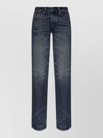 Diesel denim straight-leg jeans