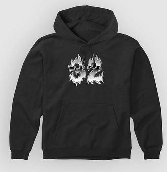 Thirty Two Chrome Sudadera de forro polar negro