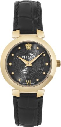 Versace Daphnis Leather Watch