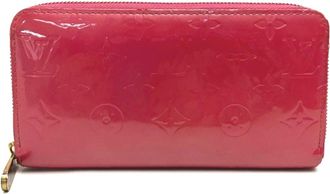 Louis Vuitton Monogram Vernis Framboise Pink Monogram Vernis Long Wallet (Bi-Fold) (Pre-Owned)