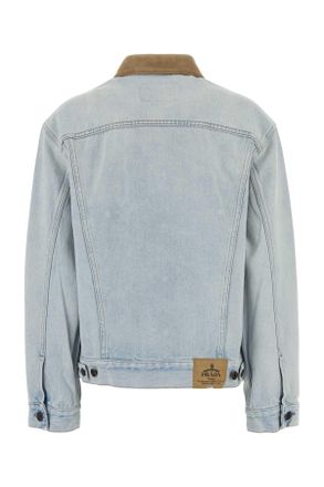 Prada Jacket Denim Jacket - Blue
