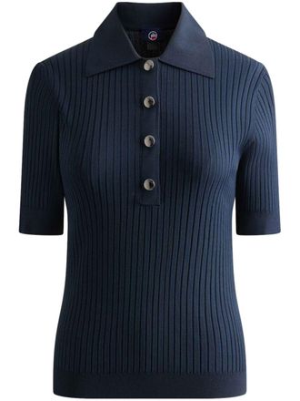 Fusalp Vela polo top - women - Polyester/Viscose - L - Blue