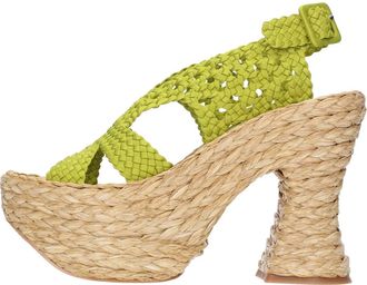 Paloma Barcel&oacute; Mujer, Zapatos, Verde, Talla: 37 EU