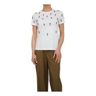 Max Mara T-Shirts, female, White, Size: XL T-Shirt