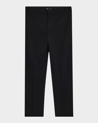 Saint Laurent Men & apos;s Slim Grain de Poudre Pants