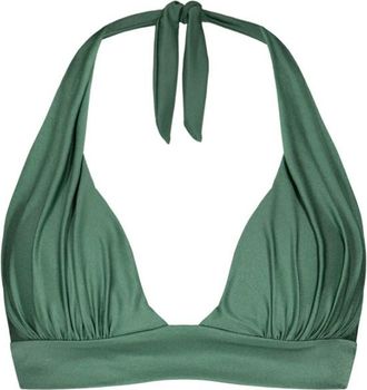 Barts Isla Triangle Halter Bikini-Top f&uuml;r Damen | gr&uuml;n