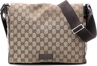 Gucci Pre-owned Gucci GG Canvas Messenger Bag Ladies TYL3X08EB0MGD096