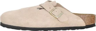 Birkenstock Boston Suede Leather Sandcastle 1030855
